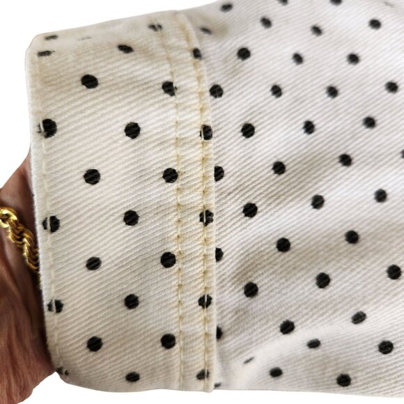 Disney Minnie Mouse Forever Polka Dot Women's Sz 3X Denim Jacket Sequin Back NWT - Picture 8 of 15